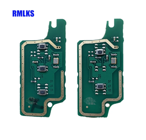 For Peu 3 button flip remote control with 433MHz ID46 Chip FSK Model for Trnuk and Čight Button and 307&407 Blade 2011-2013)