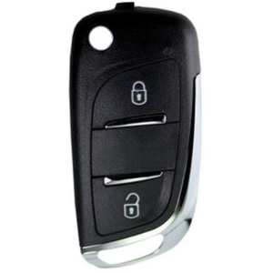 For Peugeot KDIY B11 2 button remote key