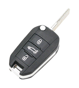 For Peu 3 button remote keys schip PCF7941, 434Mhz Hella 5FA0103535-20