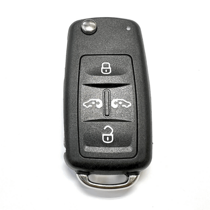 For V button flip remote key blank