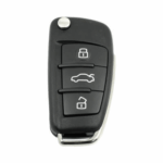 For Audi 3 button keyless go remote key 434/315mhz
