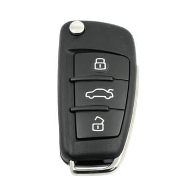 For Audi 3 button keyless go remote key 434/315mhz
